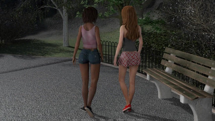 Away From Home Part 25 Having Fun in the Woods by Loveskysan69