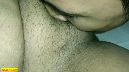 Indian Young Aunty Secret Pussy Licking Fuck with Neighbours Boy