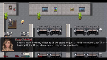 The office wife #32 - Stacy helped Tonya ... Anelo want to fuck Stacy ... Simon slipped a finger in Stacy's pussy.