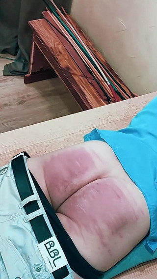 Super Sexy Beauty Mistress Punishes Her Husband with Spanking.