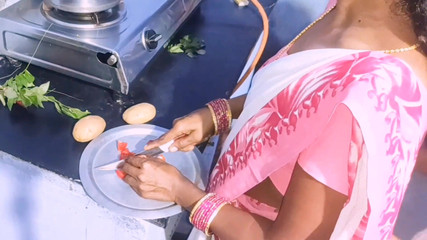 Indian Village wife Homemade Doggy style fucking