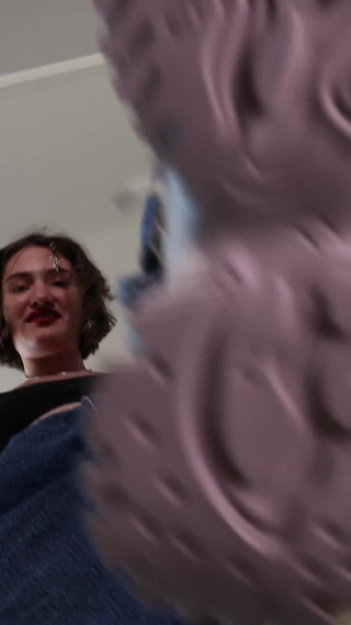 POV Gym Girl Sneakers Domination