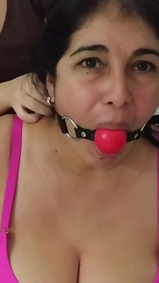 Putting Stepmommy's New Ball Gags to Good Use! (episode 1 of 2)