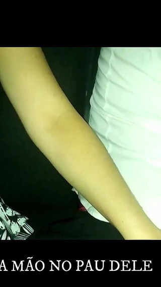 Cuckold Husband Driving and Wife Playing With Uber Driver