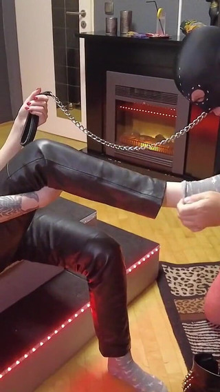 Fed and Humiliated Chastity Slaves