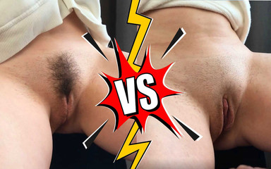 Which pussy do you like best? Hairy or Shaved? Vote!