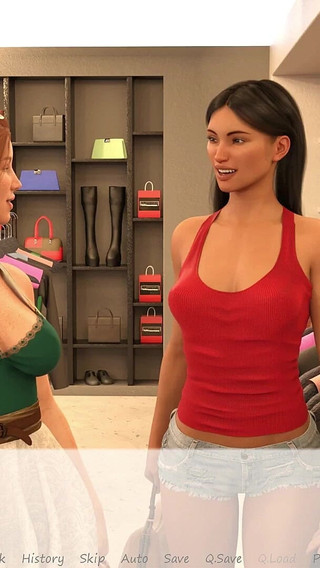 My Stepbrother 's Wife #37 Bella Was Teasing John in the Fitting Room