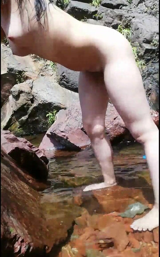 In the Well I Took Her and I Did This for a Bitch