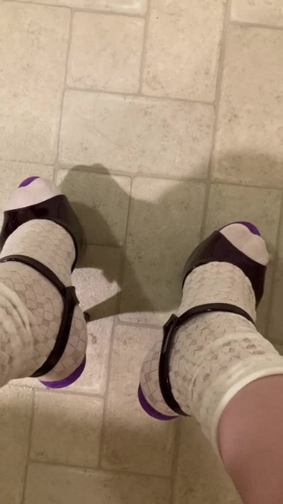 Purple Stiletto Heels