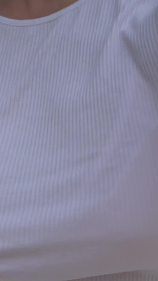 Wifey Braless in Public Bike Ride