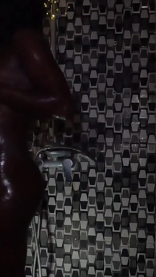 Flower Pleasure Herself in the Shower