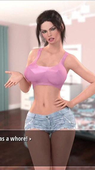 Lust & Life #02 - Big Tits Roommate Seducing Pervert Dude with Her Huge Boobs - 3D Porn Game