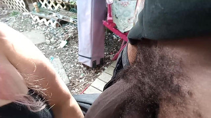 Training Her Throat Outside While the Neighbors Listen