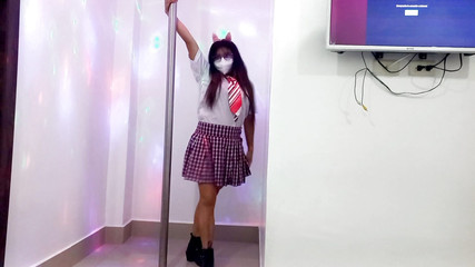 Privileged Student with Good Grades Gives the Best Thanks to Her Teacher!!