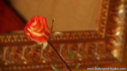 Beautiful indian babe in solo play action