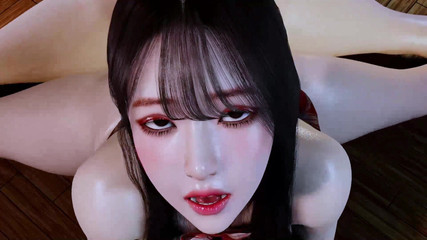 Beauty Bigboobs Chick Serve Blowjob - 3D Hentai Animation V668