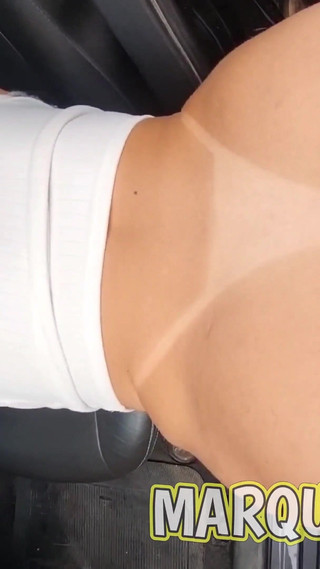 She Asked for Anal Hardcore in the Car. Anal Creampie