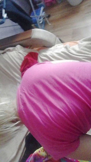 Blonde gets drilled doggy style