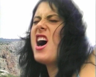 Anal Penetrated German Babe Pleasing Biker BF at Beach