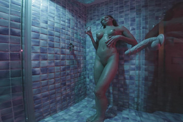 Monica Loves Sex in the Shower