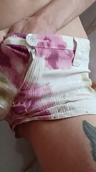 I Hid Behind the Closet so That My Neighbor Wouldn't See Me Masturbating