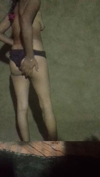 Beautiful Sister-in-law Has Sex with Finger at Night