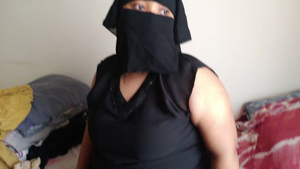 Stepson Fucks Beautiful Saudi Stepmom When Husband Is Not Home and Loosens Her Tight Pussy Then Husband Realizes