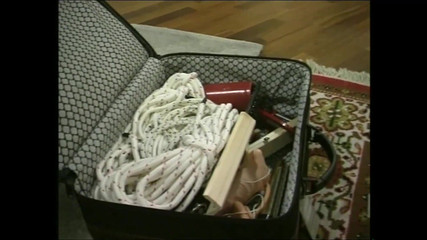 Young Vintage Girl with Short Hair Masturbates Her Pussy Hard with Dildo