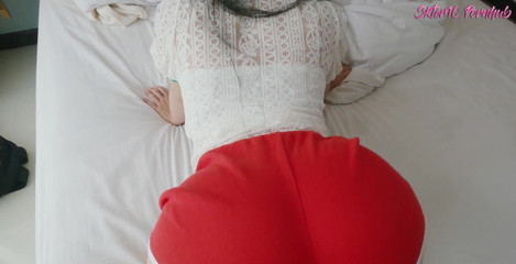 Sexy Thai girl and big cock doggy