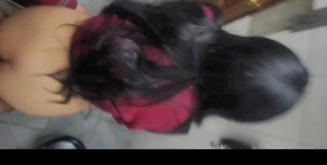 Fucking in the Bathroom with GF