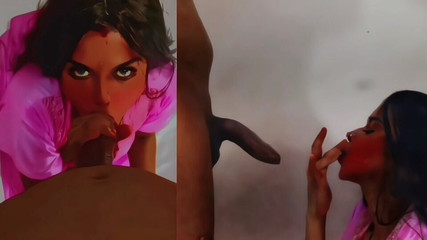 Horny Indian Bhabhi Gives a Delicious Blowjob to Neighbour Boy and Eats Cum.with Clear Audio