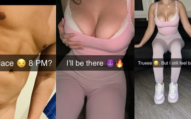 Gym Instructor Stretches Out Wife and Makes Her Cheat on Her Husband on Chat