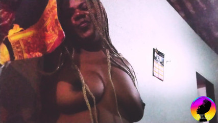 African Milf in Morning Masturbation