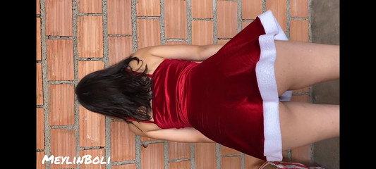 Homemade Christmas Bolivian Chibola Santa Cruz Fucking with Costume