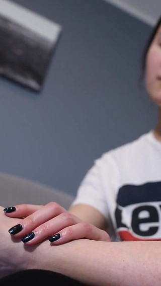 Asian Girl Karate Kicks and POV Foot Worship