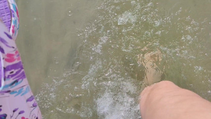 Nice Feet on the Beach