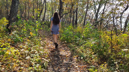 My Fall Walk Without Panties.