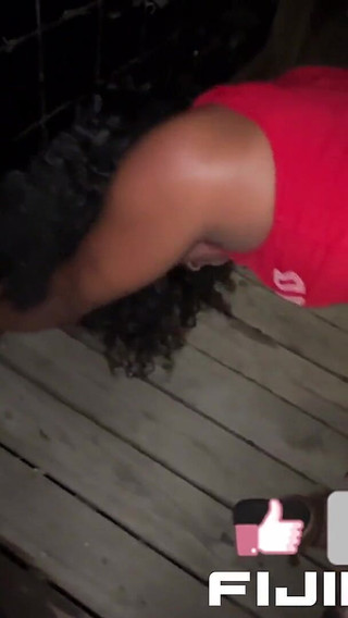 Big Booty Fijii Pornbox Get Ass Fuck in Tree House Anal Queen