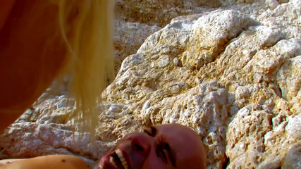 Blonde Angel Fucked In The Pussy On The Beach