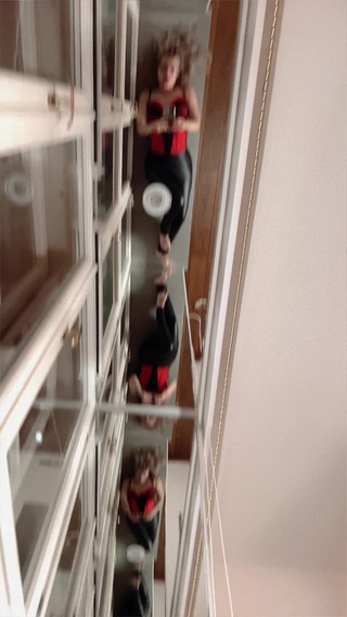 In Front of the Mirror