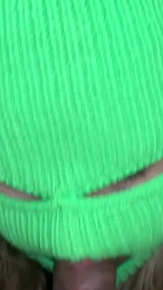 My Friend's Stepmom Sneaks Out at Night to Play with My Cock. Real Homemade Blowjob