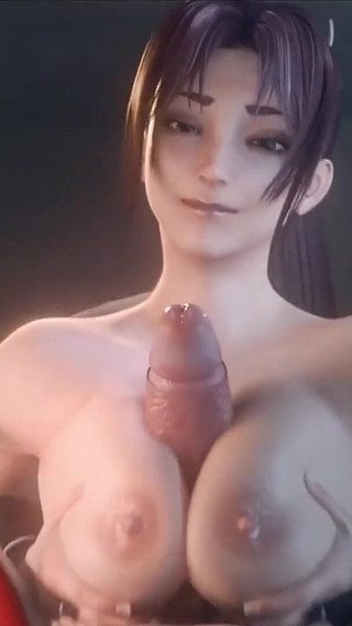 Madruga3d Hot Nympho Giving Intense Titjob and Sweet Hot Ass Fucked Hard with Passionate Pleasure