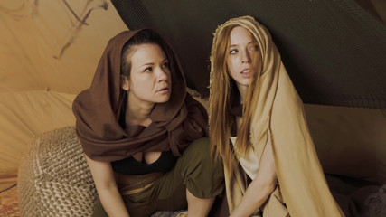 Slutty Redhead Furiosa (madi Collins) Fucks Alison Rey Until She Cums - Furiosa Porn Cosplay Parody