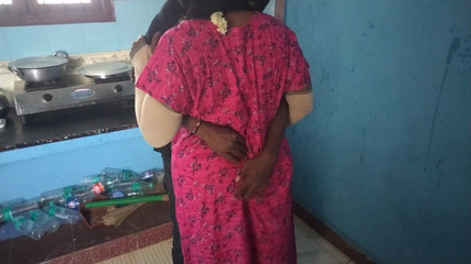 Two Aunties One Boy Hot Boobs, Cock Sucking