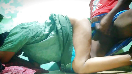 Desi Wife and Husbant Friend Sex with Home