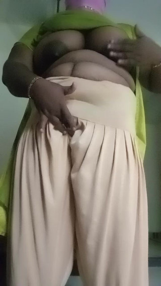 Indian Stepaunty dress in the bedroom