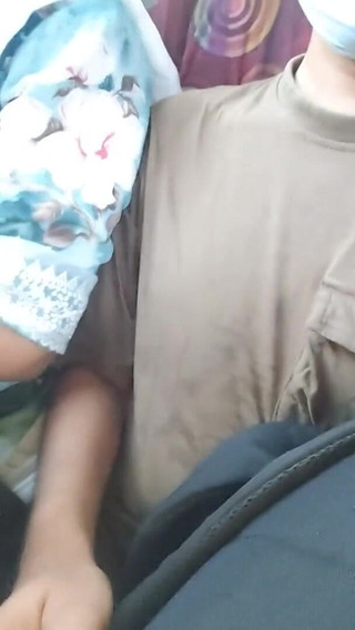 She Lovess to Give Me Handjob on Bus