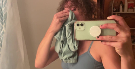 My Messy Grool Spandex Shorts After a Sweaty Bike Ride! Come Sniff and Taste Stepmommy! Love You Sweeties!