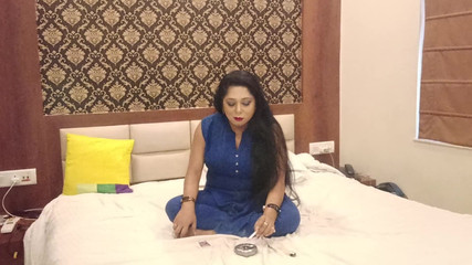 Sexy Indian Hot MILF Lets Friend Play with Her Huge Tits and Wet Pussy