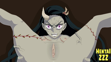 Demon Slayer Nezuko Demon Form Deep Anal (hentai)